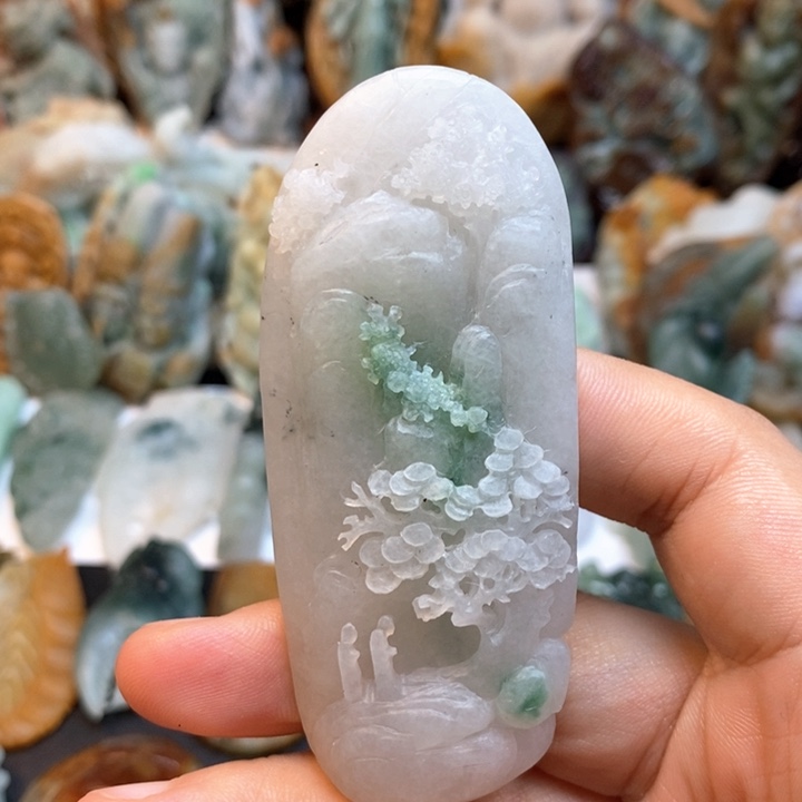 定制翡翠未镶嵌特色555