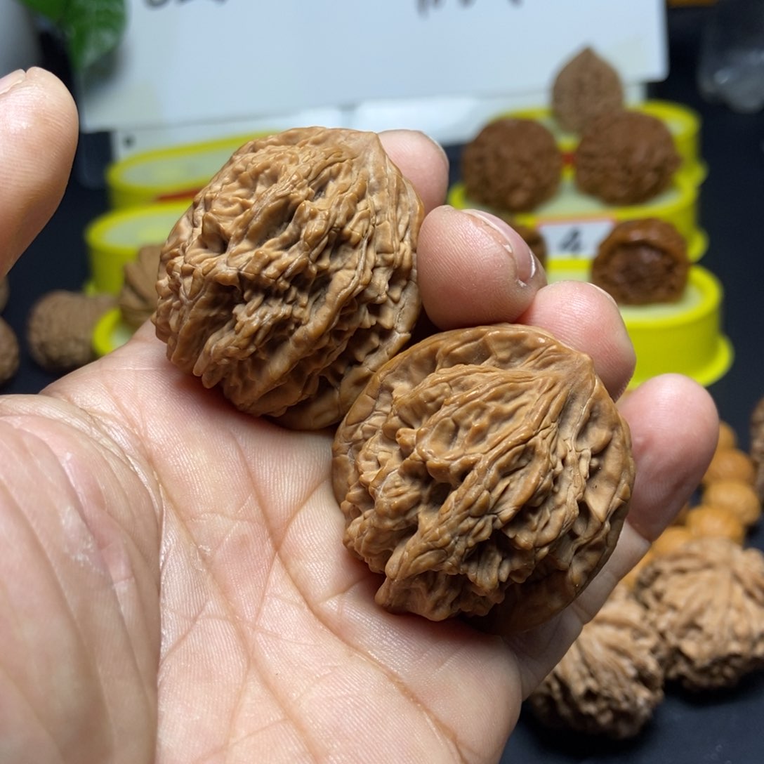 文玩核桃把件包*缘虎头