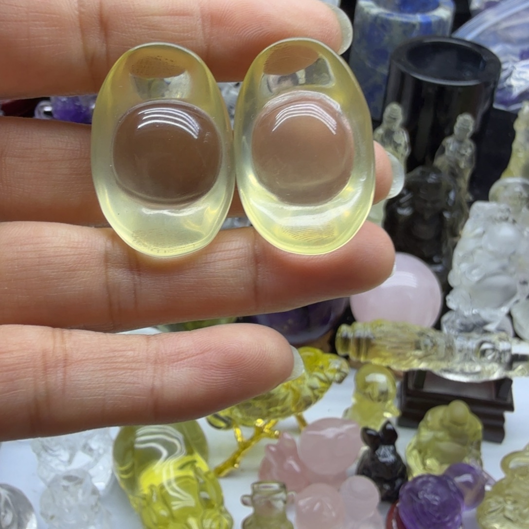 水晶珠宝半成品未镶嵌