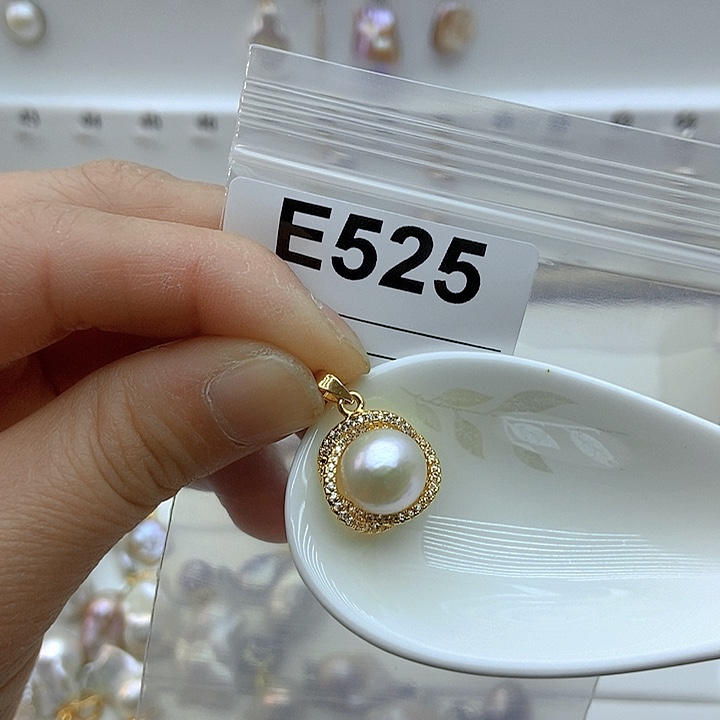 淡水珍珠颈饰银S925镶嵌