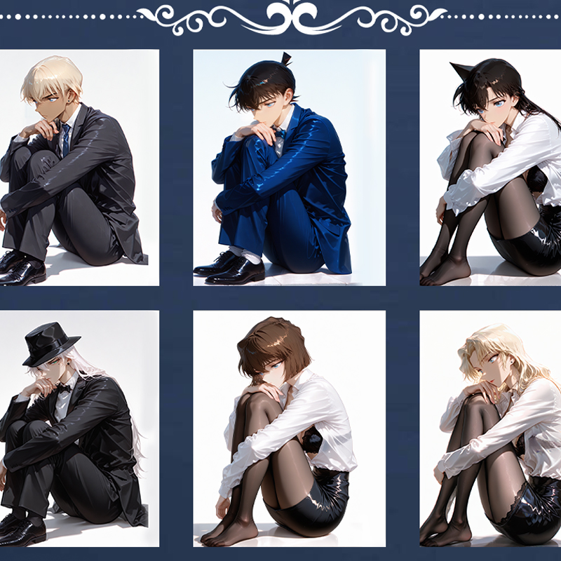 【活卡】APTX名侦探柯南第三弹双面滴胶水晶卡盲盒 默认代拆