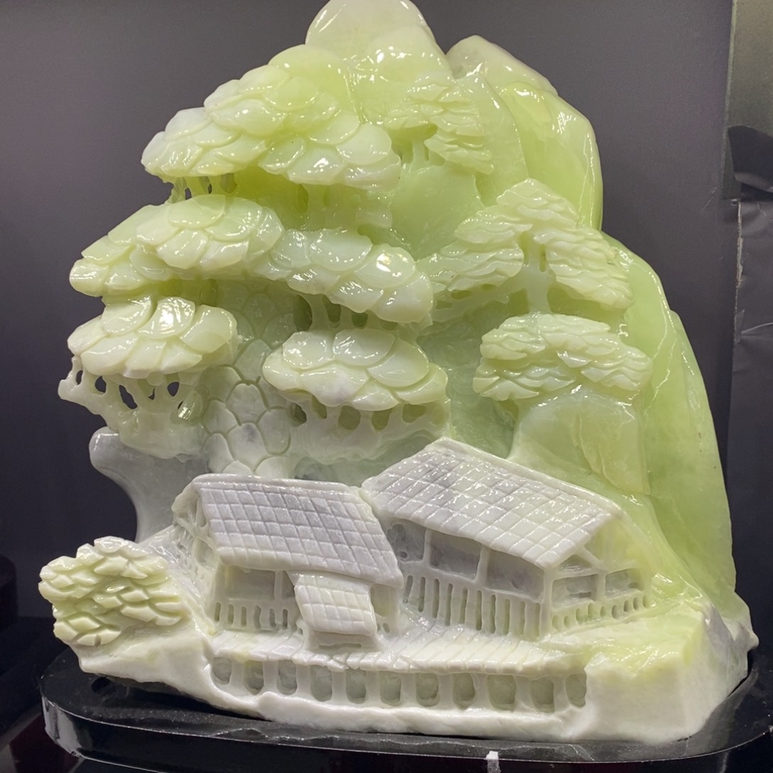 【闪购商品】蛇纹石玉（覆膜）珠宝奇石未镶嵌