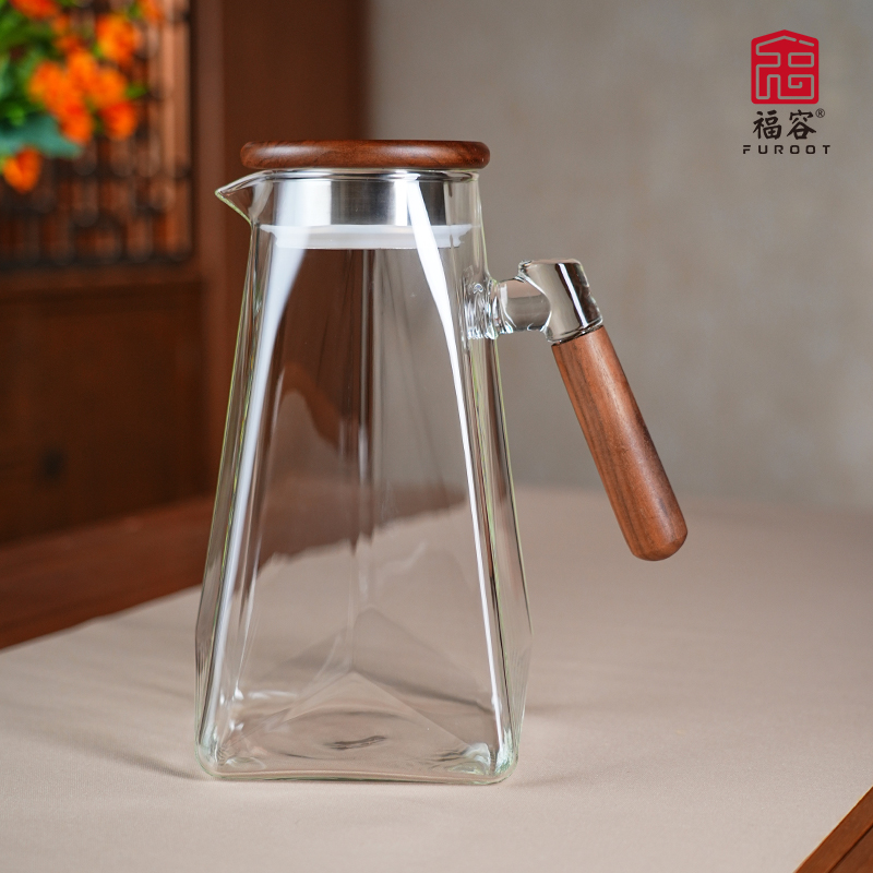 福容星钻壶冷水壶泡茶壶大容量高硼硅耐热茶壶