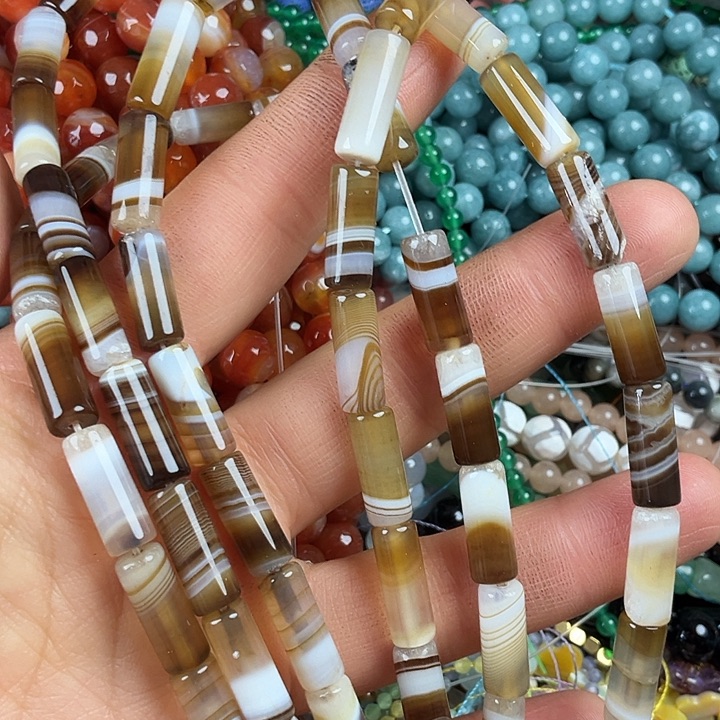 查罗石散珠合金卡6*10管管一条