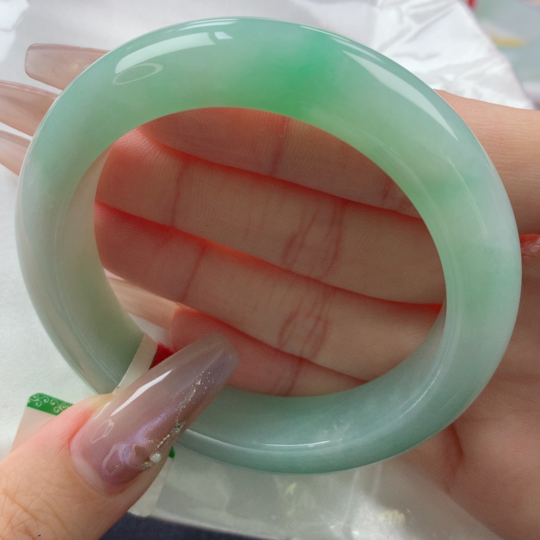 未镶嵌手镯翡翠缅甸天然翡翠A货54