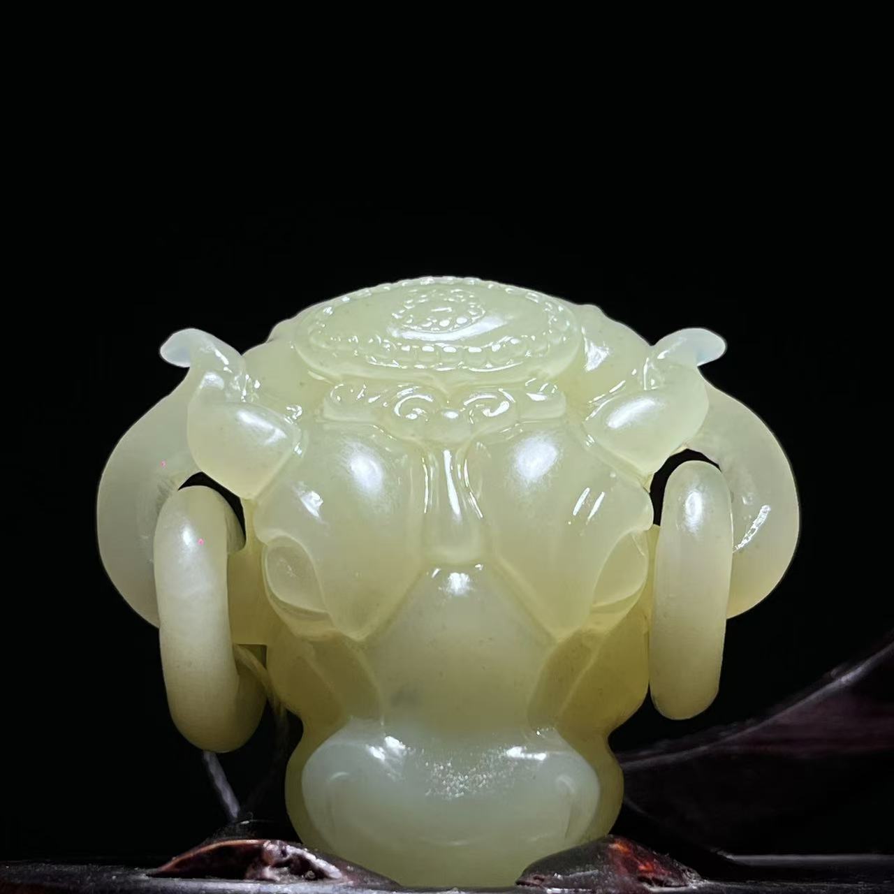 【创汇】-和田玉牛首2508060019