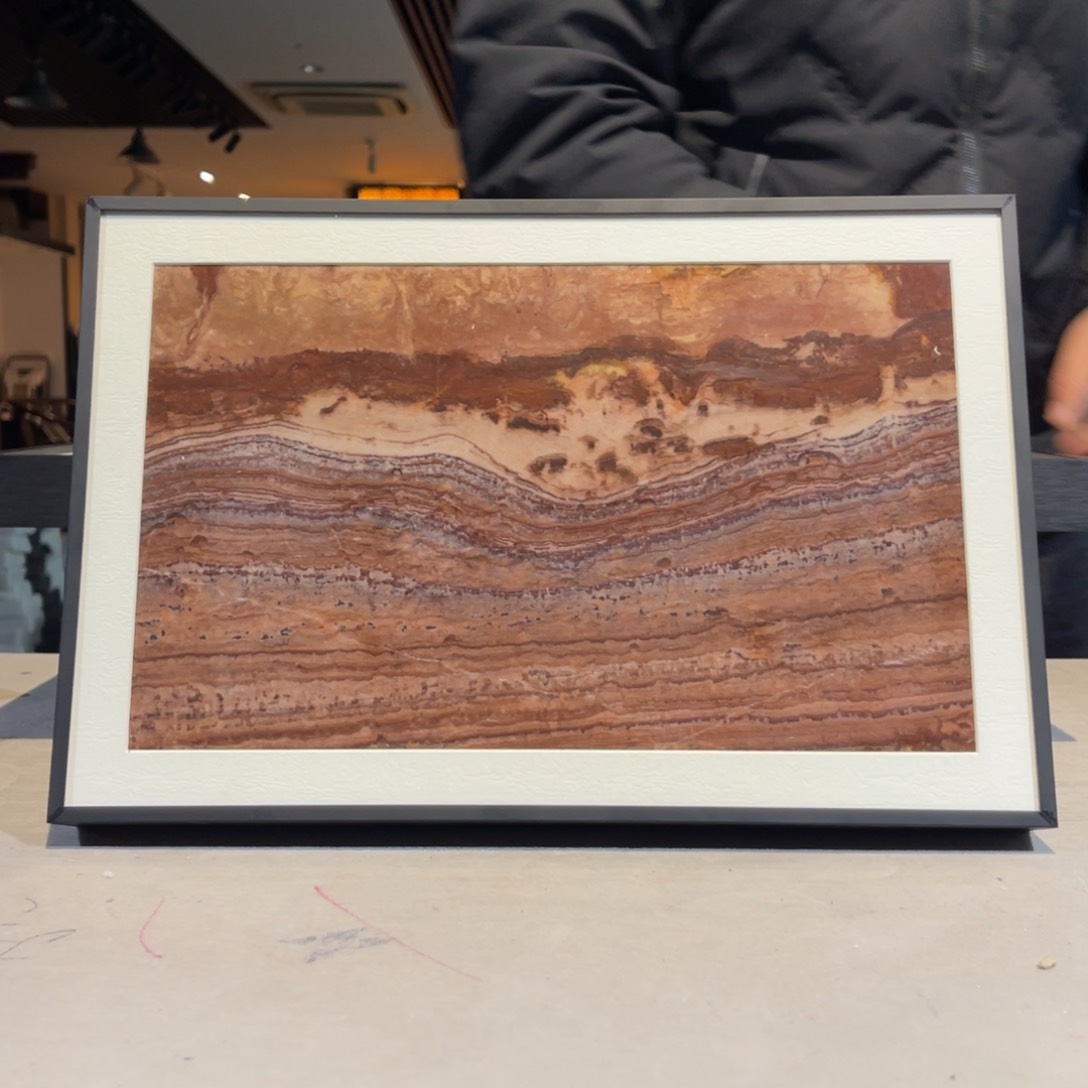 彩石37/25 三峡清江画面石