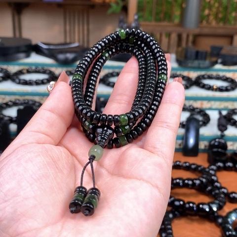 和田玉手链未镶嵌钉*户