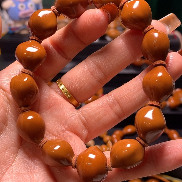 橄榄核手串/手链三花手串