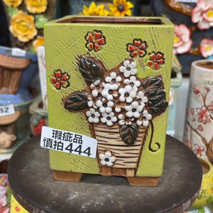 紫砂花盆粗陶材质多肉花盆444