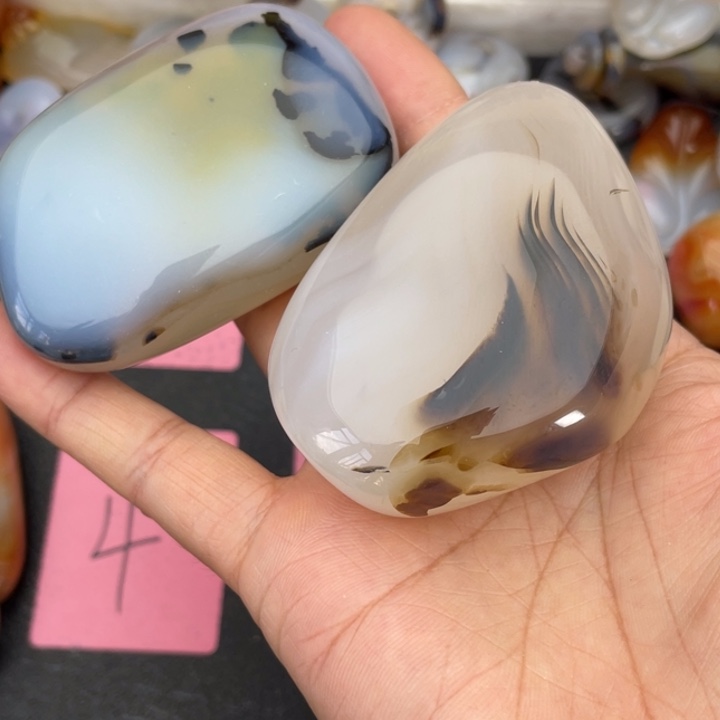 呱***）玛瑙/玉髓未镶嵌玉髓马达加斯加玉髓玛瑙