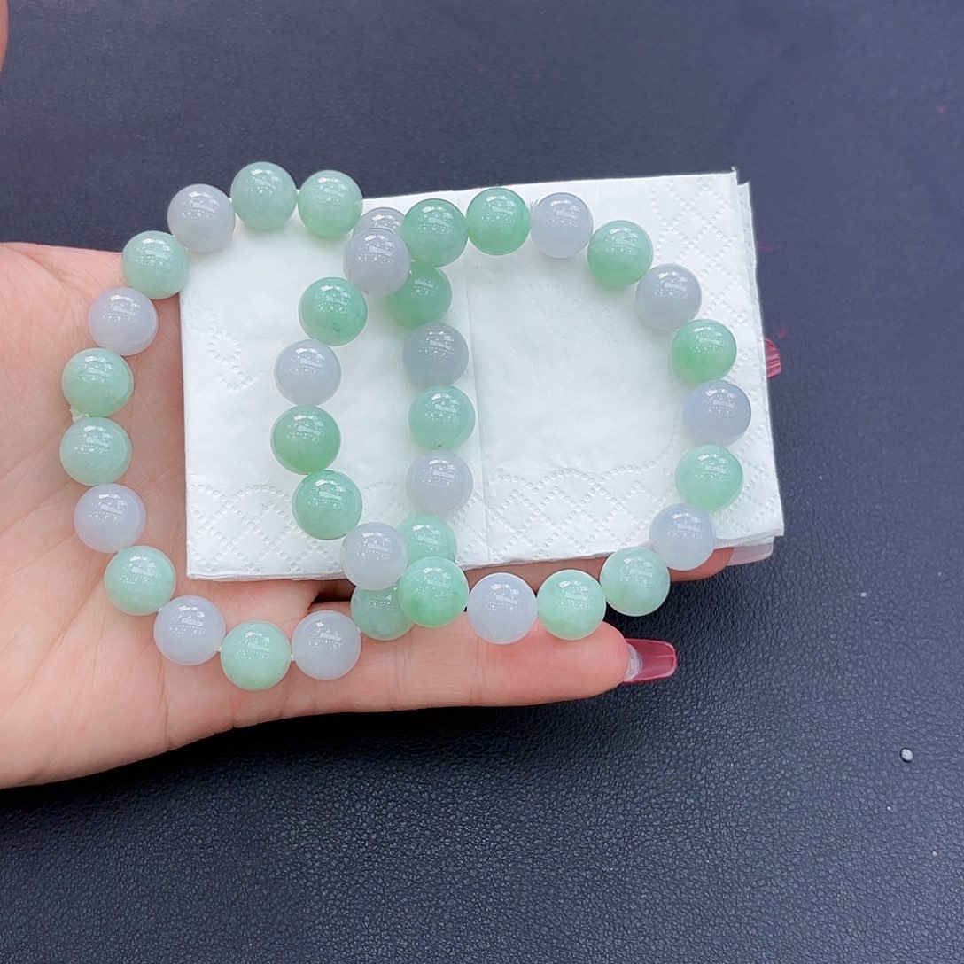 翡翠手串未镶嵌手串多样性发其一