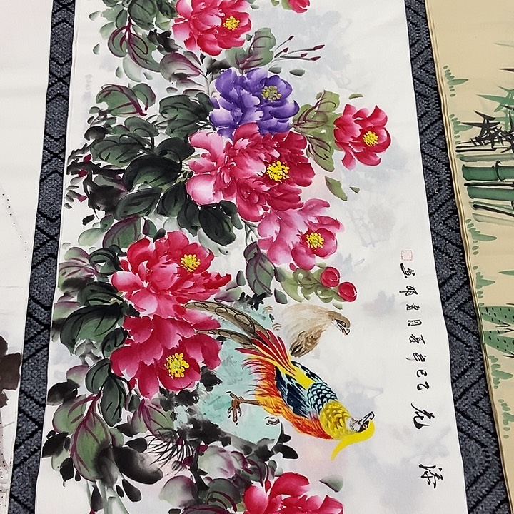 小周画廊的直播间