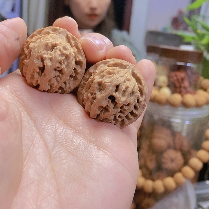 【闪购商品】文玩核桃把件32苹果