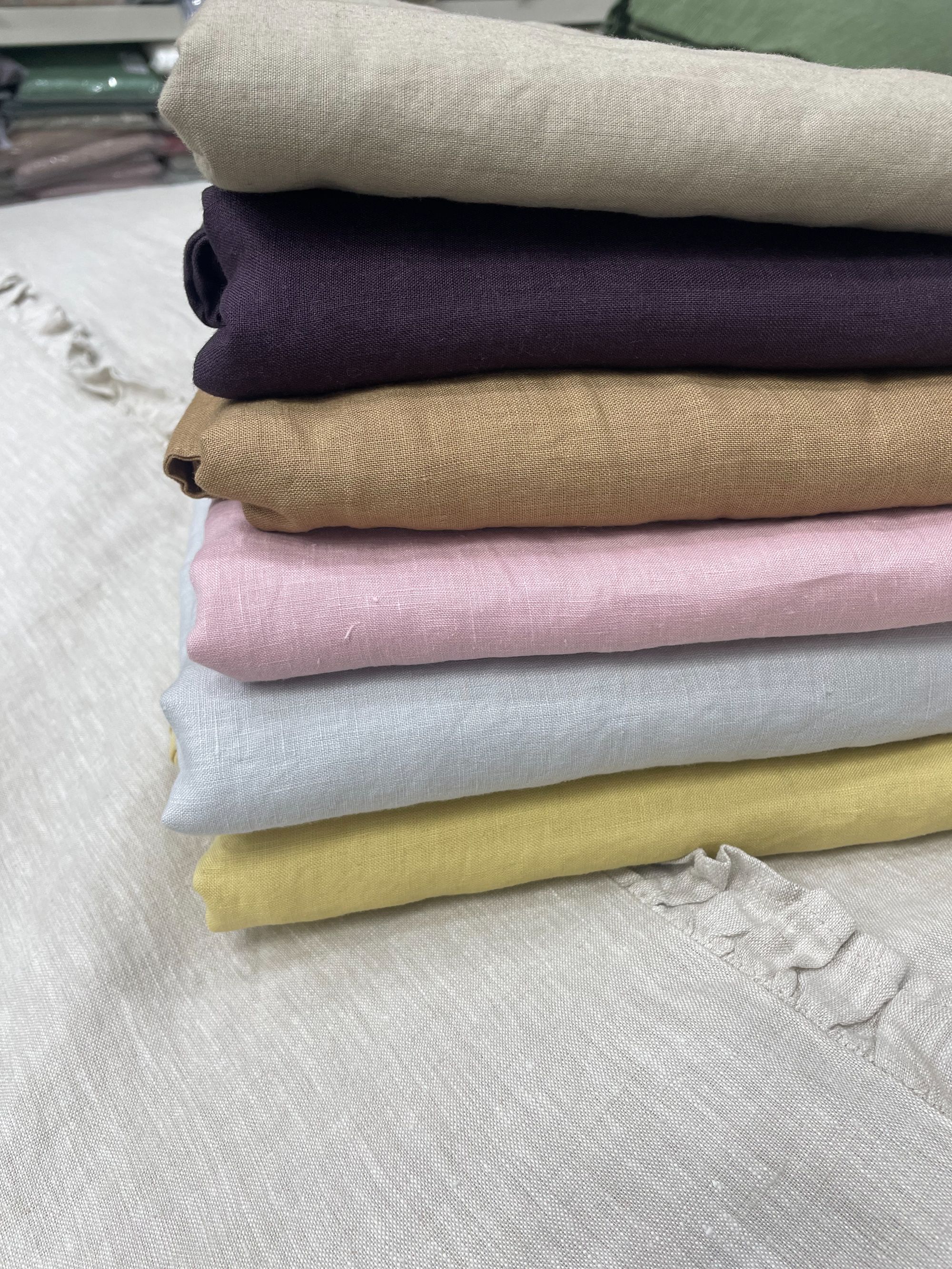 直播专享7【孤品清货】汉麻1.5*2被套简约纯色干爽透气汉麻被罩