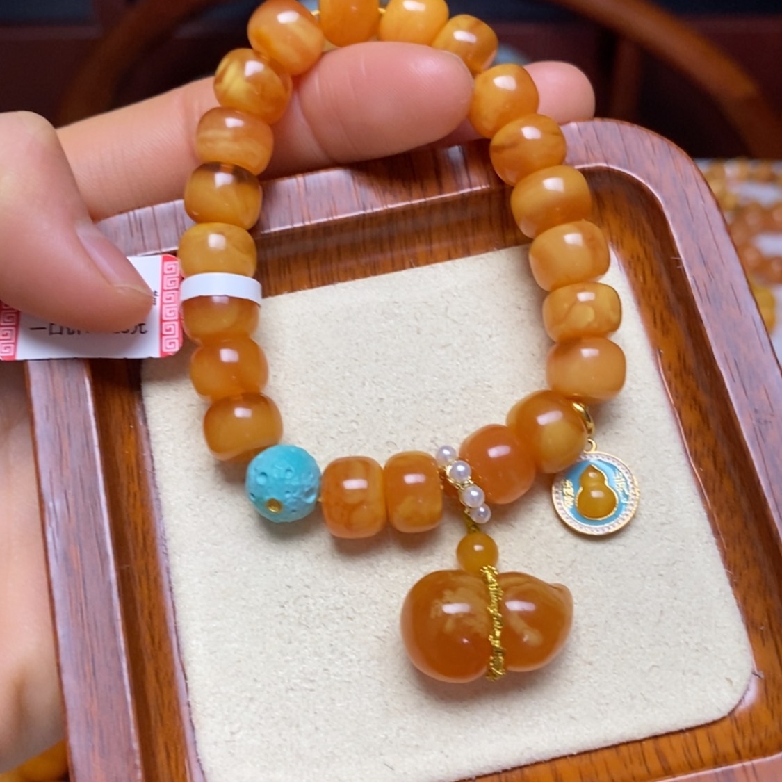 【闪购商品】蜜蜡手链未镶嵌手串