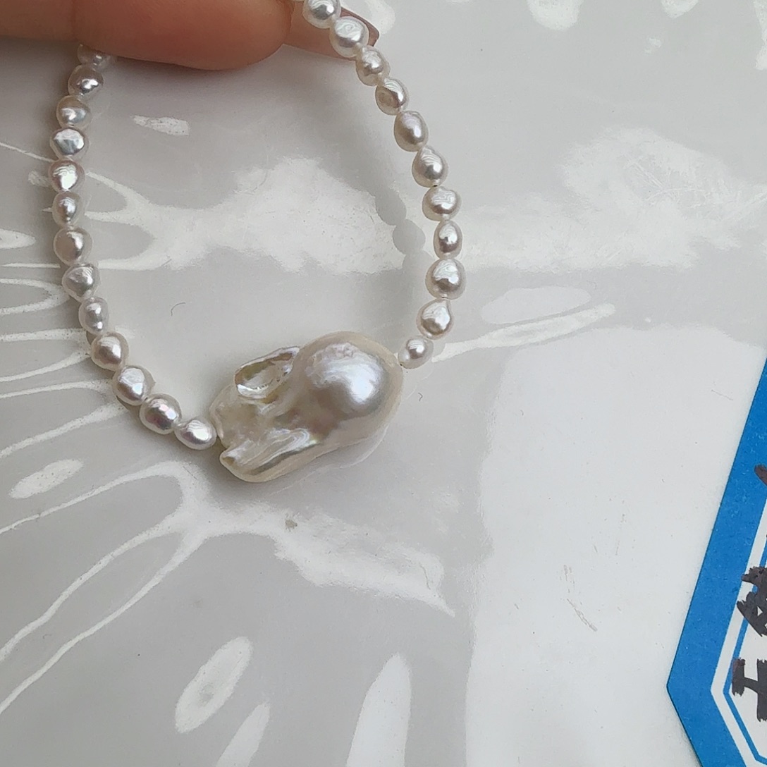 淡水珍珠未镶嵌颈饰