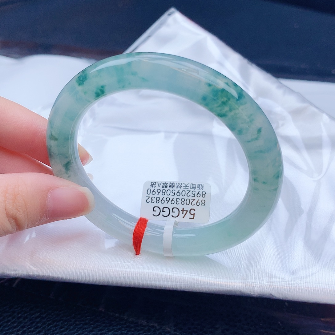 翡翠未镶嵌手镯缅甸天然翡翠a货手镯