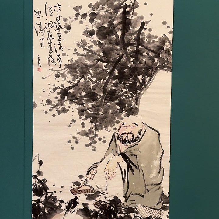 国画雷公老师作品画作