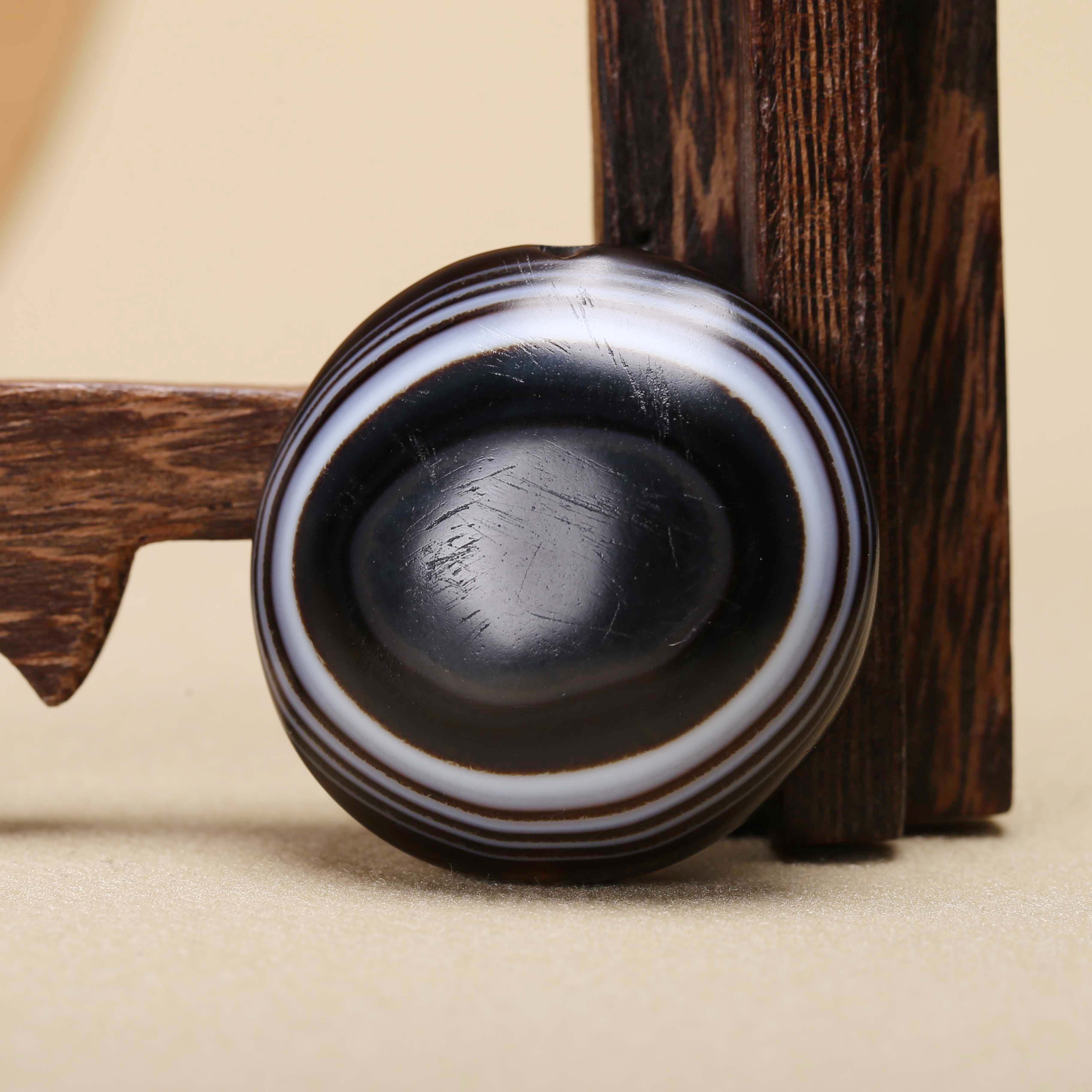 清代/玛瑙板珠/JMG25010262/收藏/【济文阁】