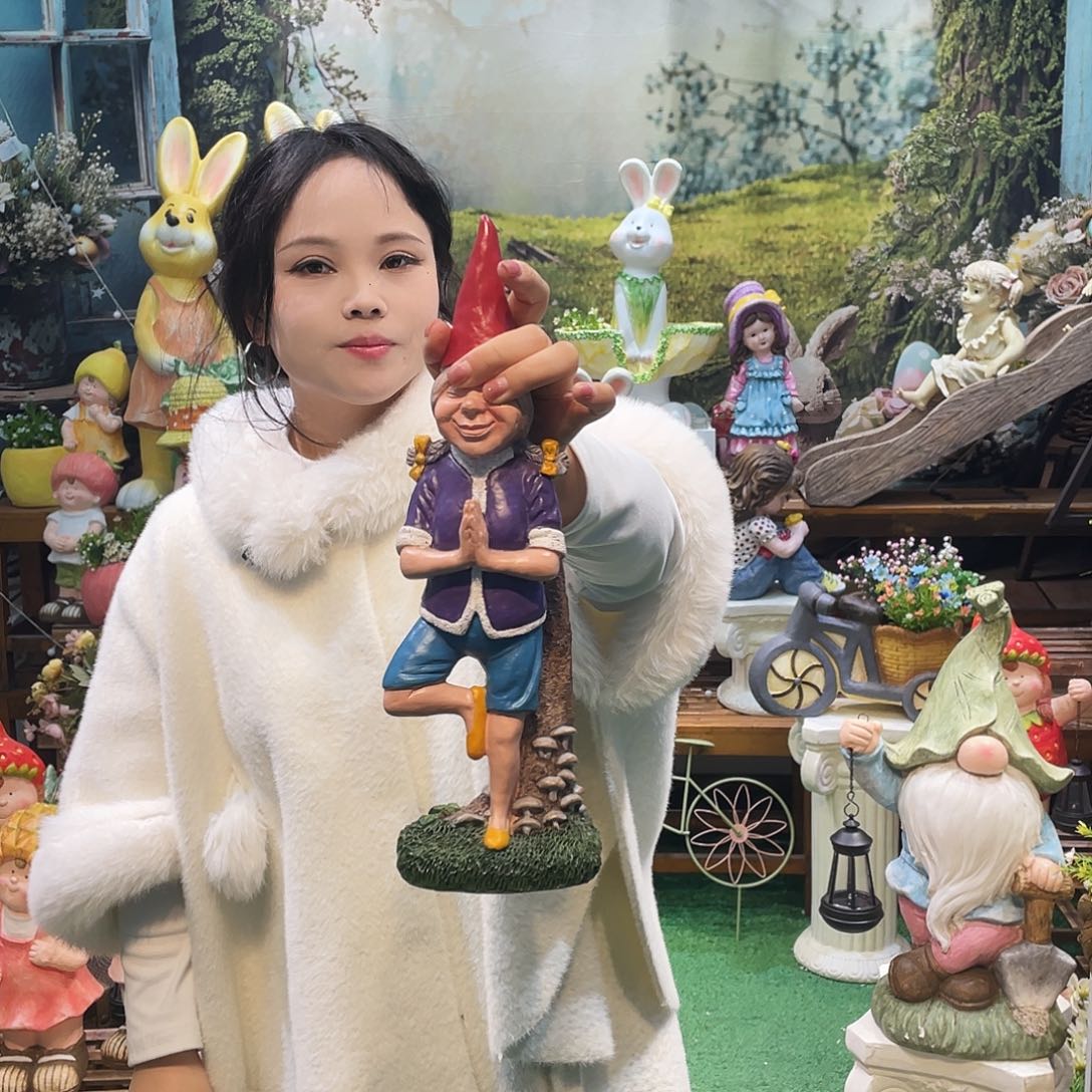 摆件花园摆件红红火火