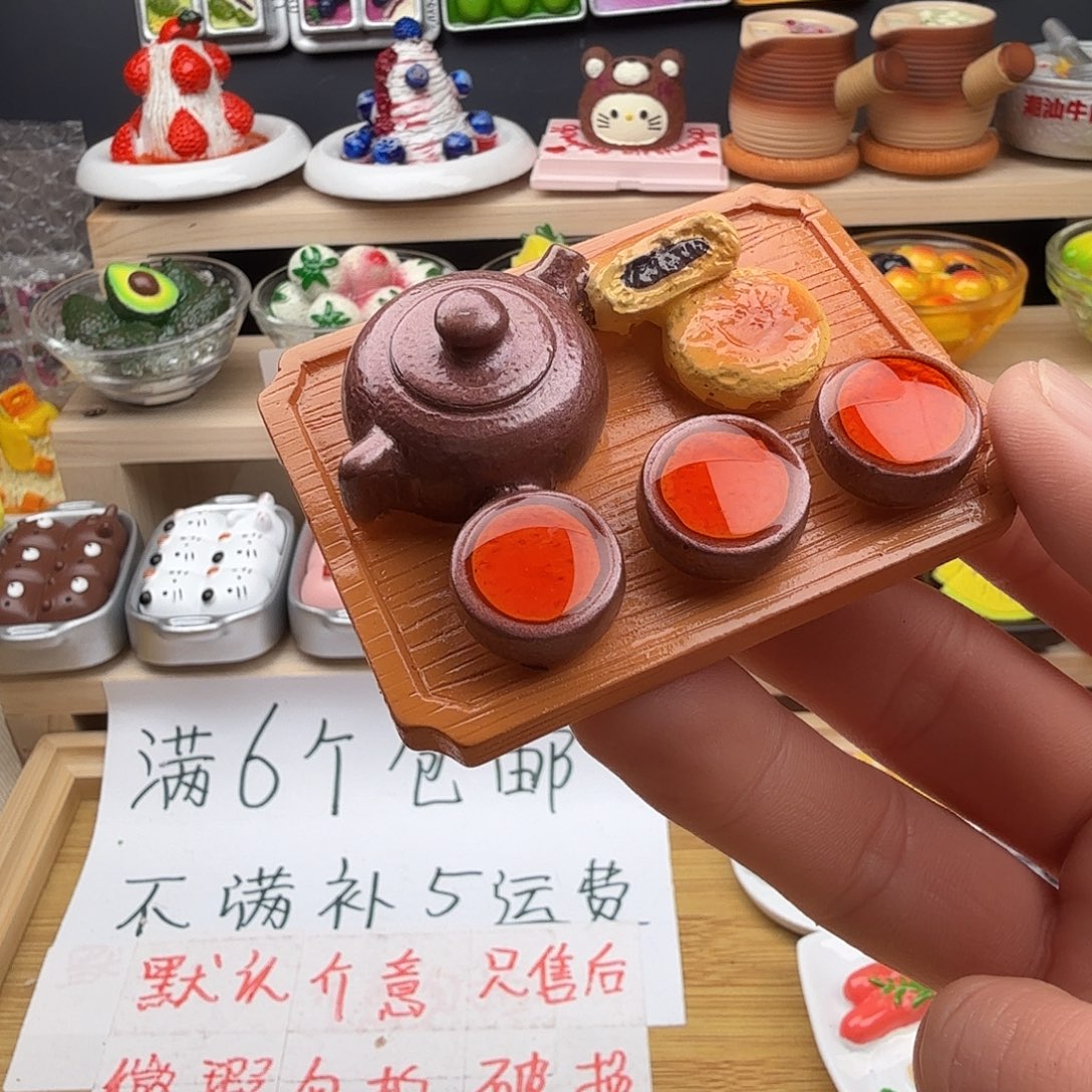 合成树脂食玩冰箱贴 凭开箱视频售后