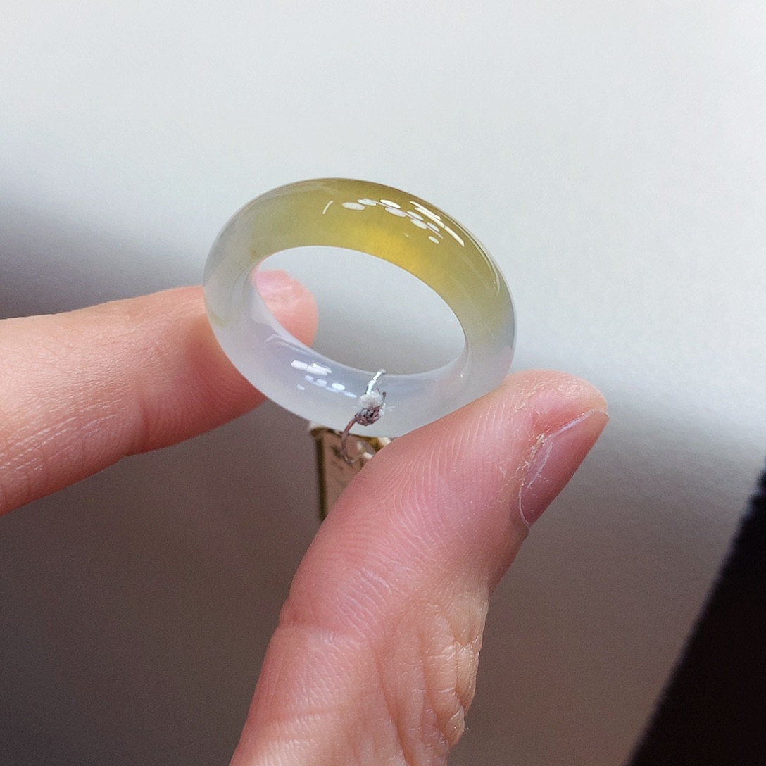 翡翠戒指未镶嵌15号