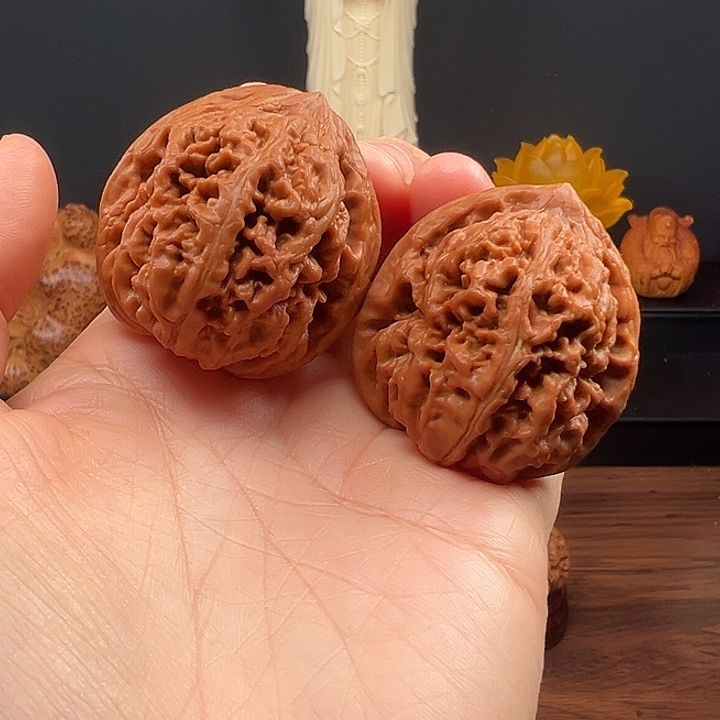 吊坠文玩核桃40凤凰台