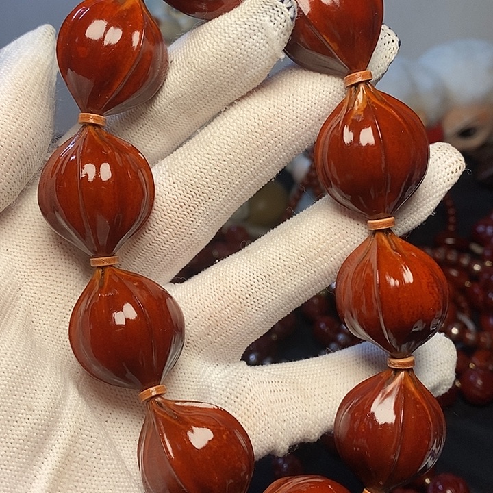 橄榄核吊坠四花素核26