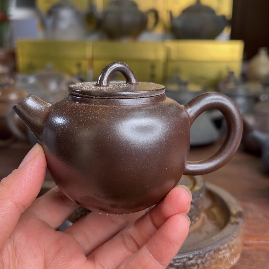 贵台龙窑柴烧茶壶A12
