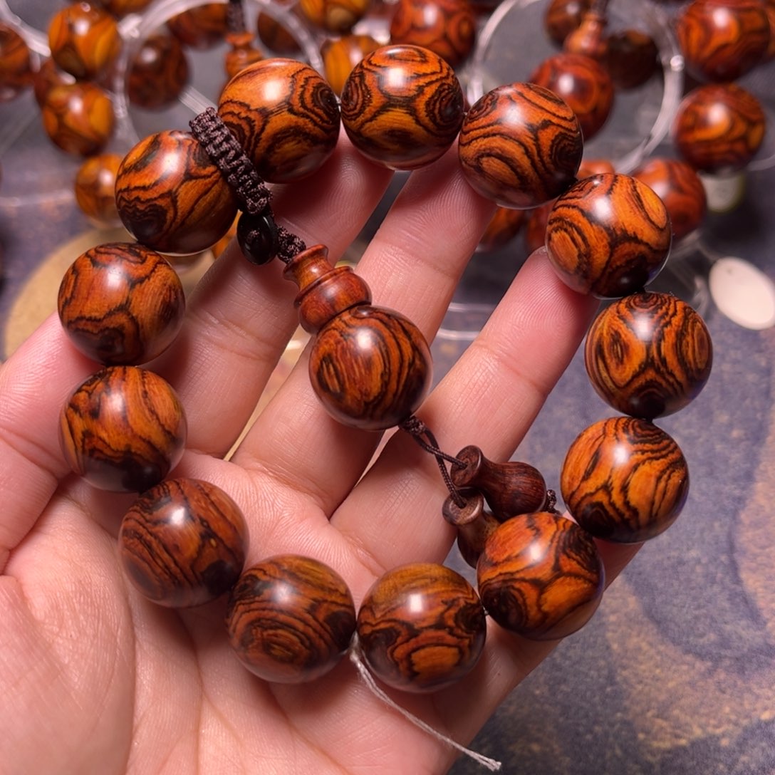 黄花梨/降香黄檀手串/手链?**?