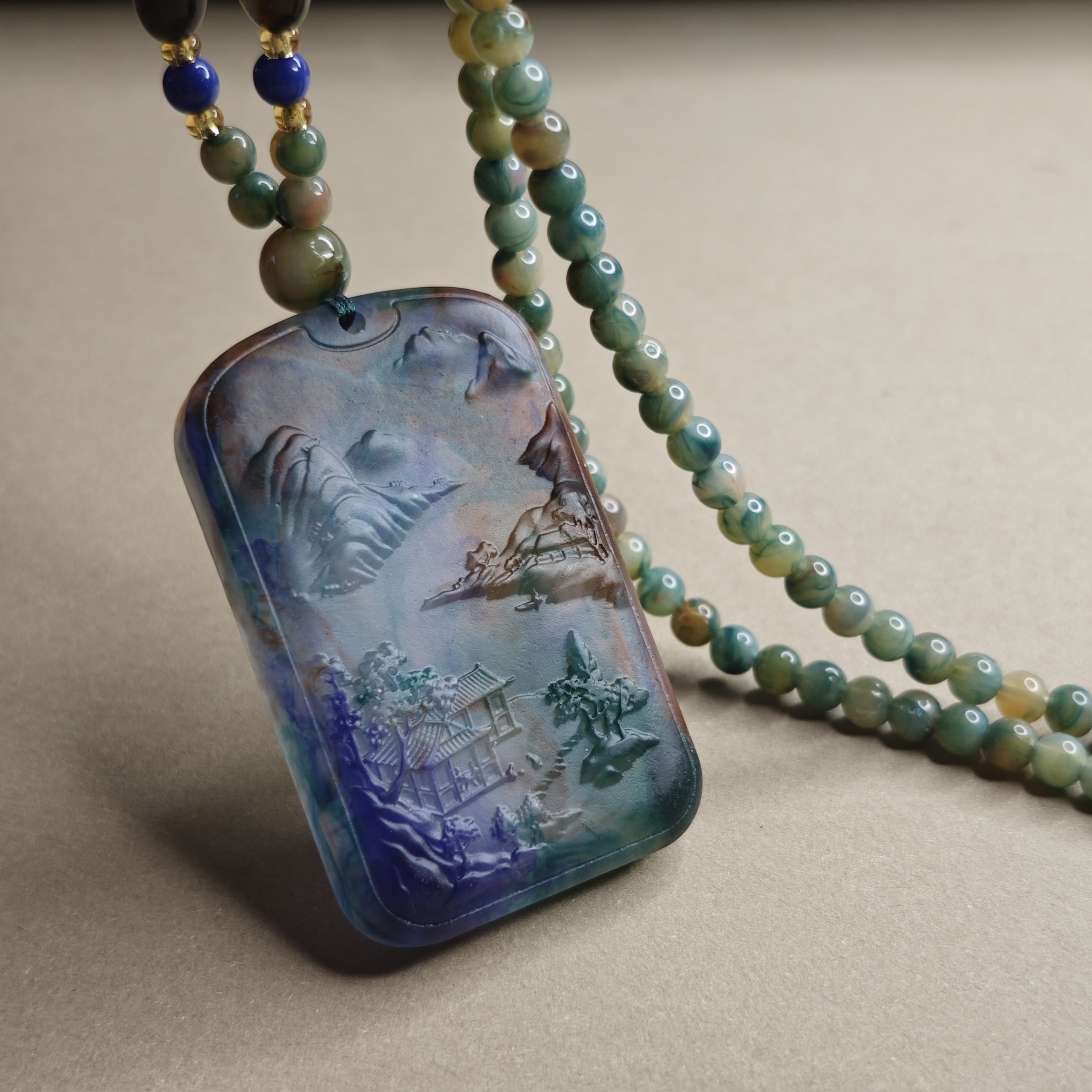 【福气来珠宝】R010-灵舒佰愺花费聊魄精美吊坠-多样性发其一