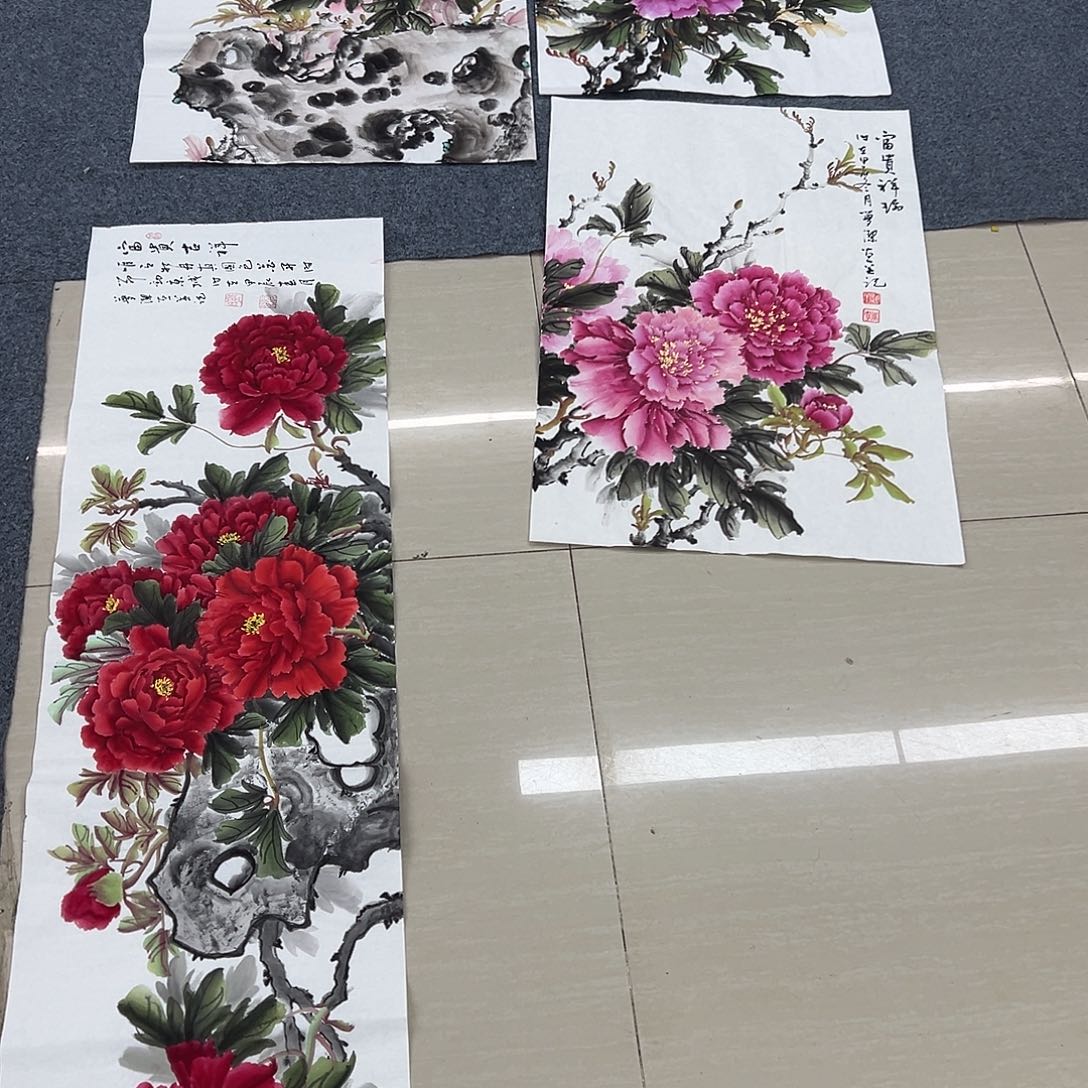 国画纯手绘作品图