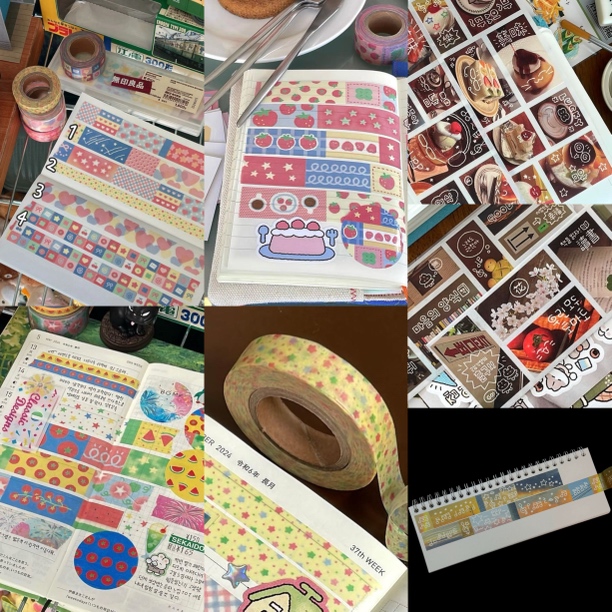 12.27上新【韩产】yoongoo胶带贴纸卷分装