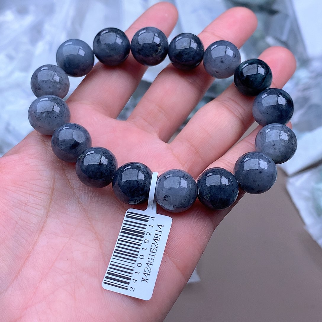 未镶嵌手串定制翡翠手串