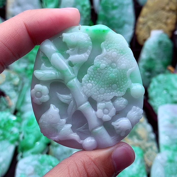 翡翠吊坠(不含链)未镶嵌