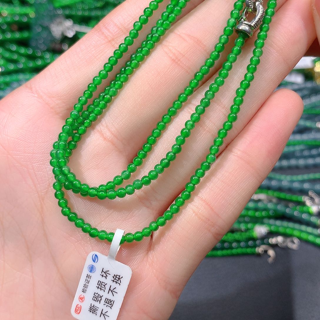 翡翠戒指未镶嵌天然翡翠