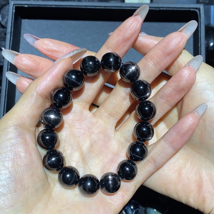 辉石金运石手串未镶嵌小**忧