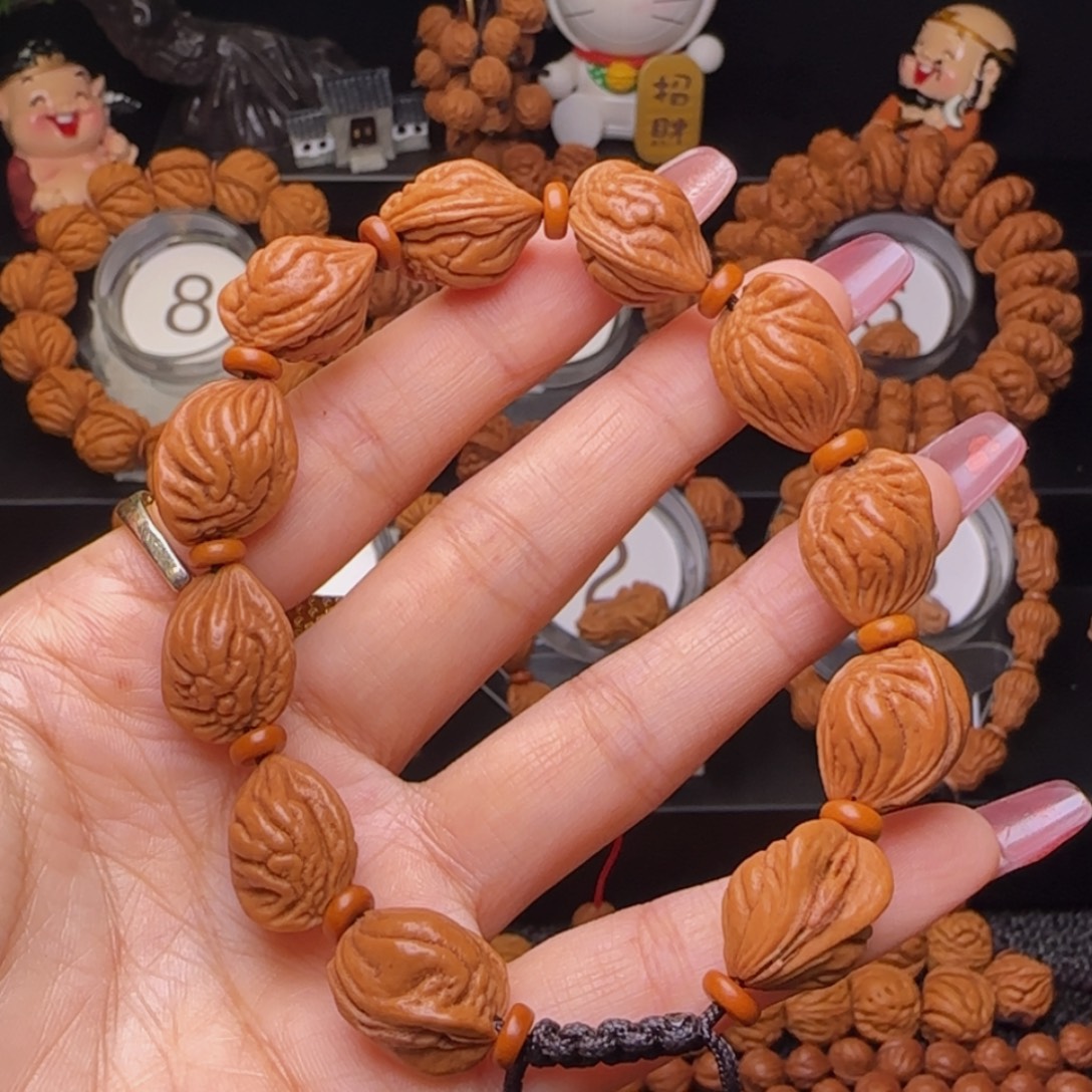 吊坠桃核生命之源手串