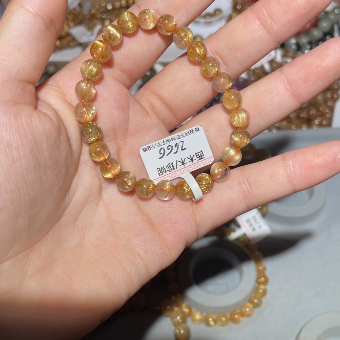 水晶手链未镶嵌手链