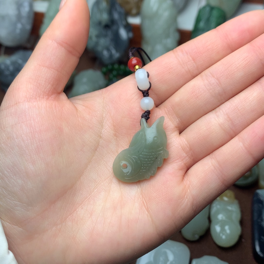 和田玉挂件未镶嵌