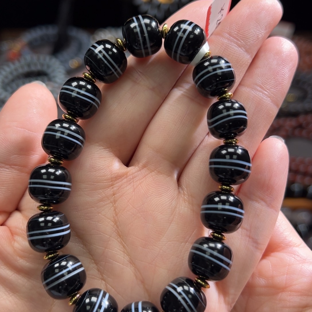 玛瑙/玉髓合金手链