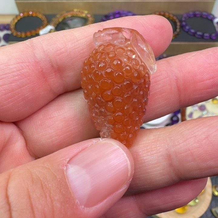 水晶颈饰未镶嵌吊坠