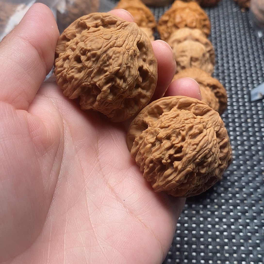 落***羽吊坠文玩核桃核桃