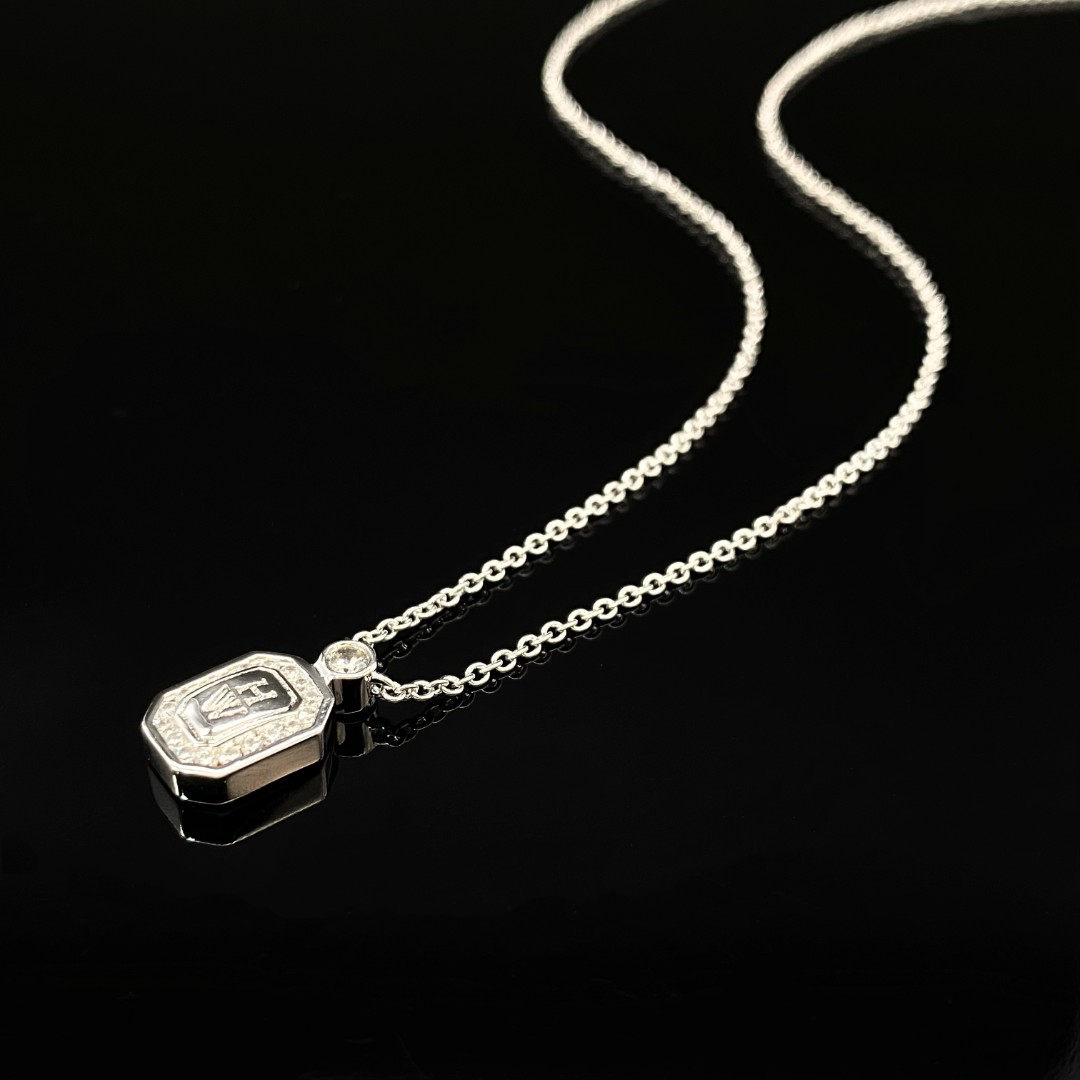 名式 铜合金项链 经典香水瓶精致百搭时尚45厘米项链FL181