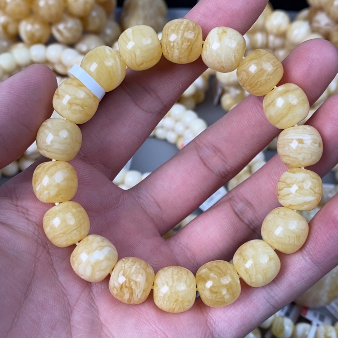 琥珀未镶嵌珠宝奇石13mm