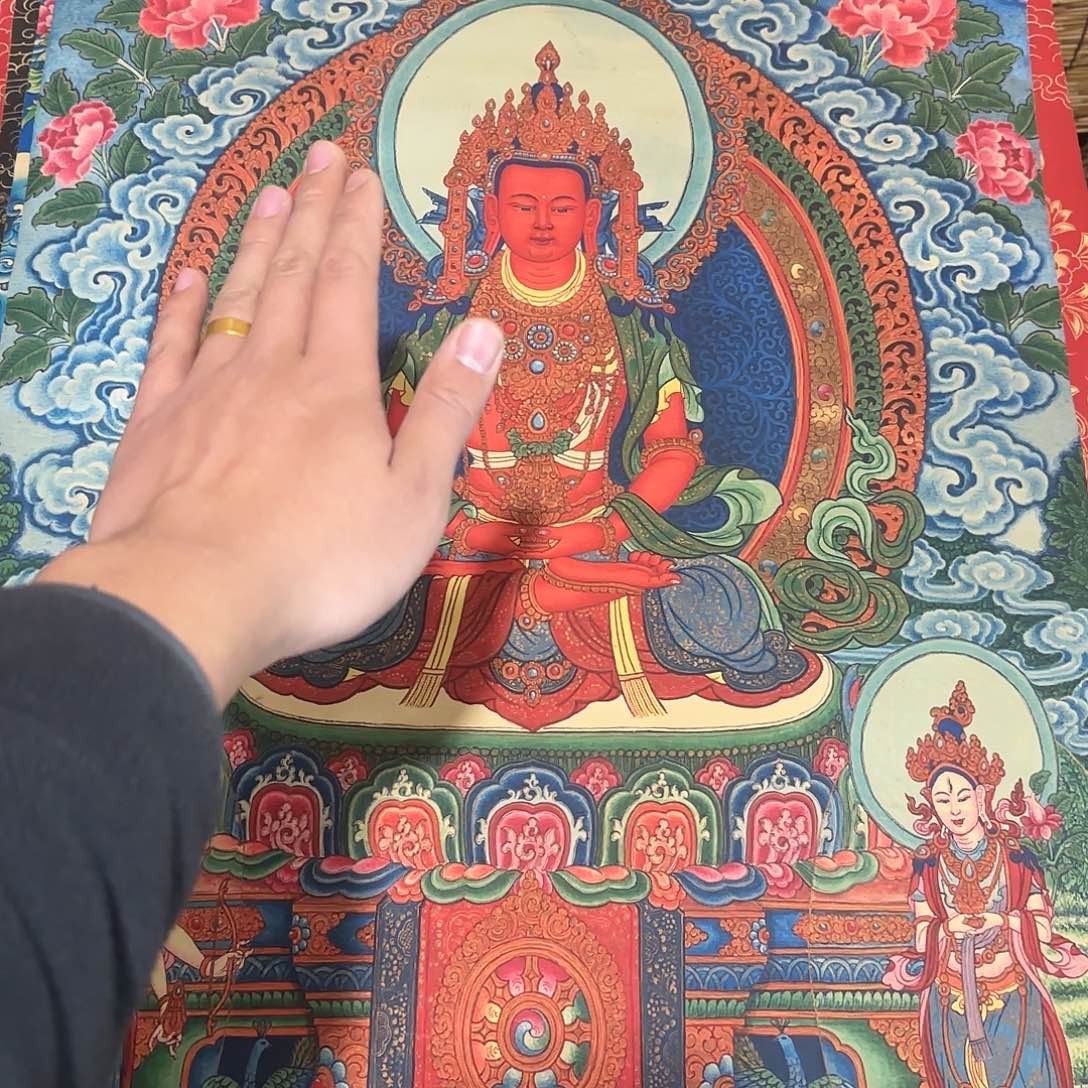 卡纸无量寿佛16099+