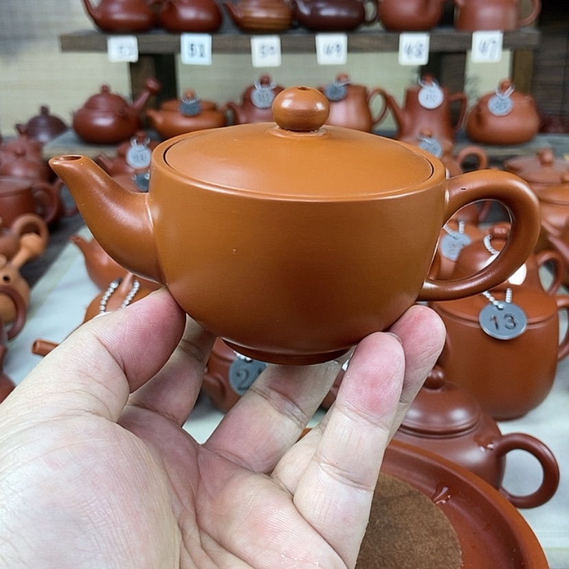 【闪购商品】茶壶朱泥130cc00000000000000