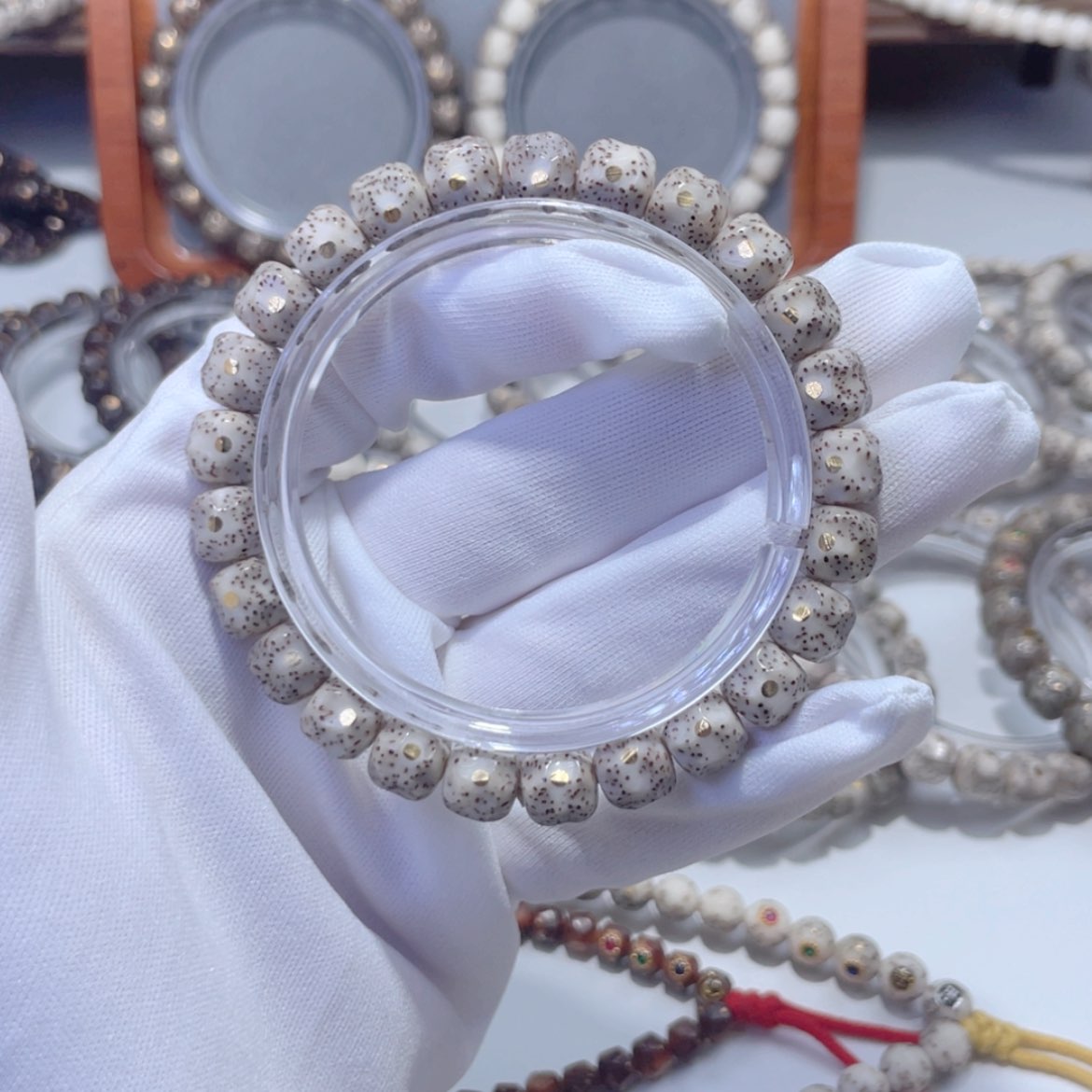 【闪购商品】星月菩提手串满钉糯冰无相