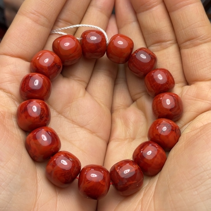 南红玛瑙手串15多样性发1未镶嵌